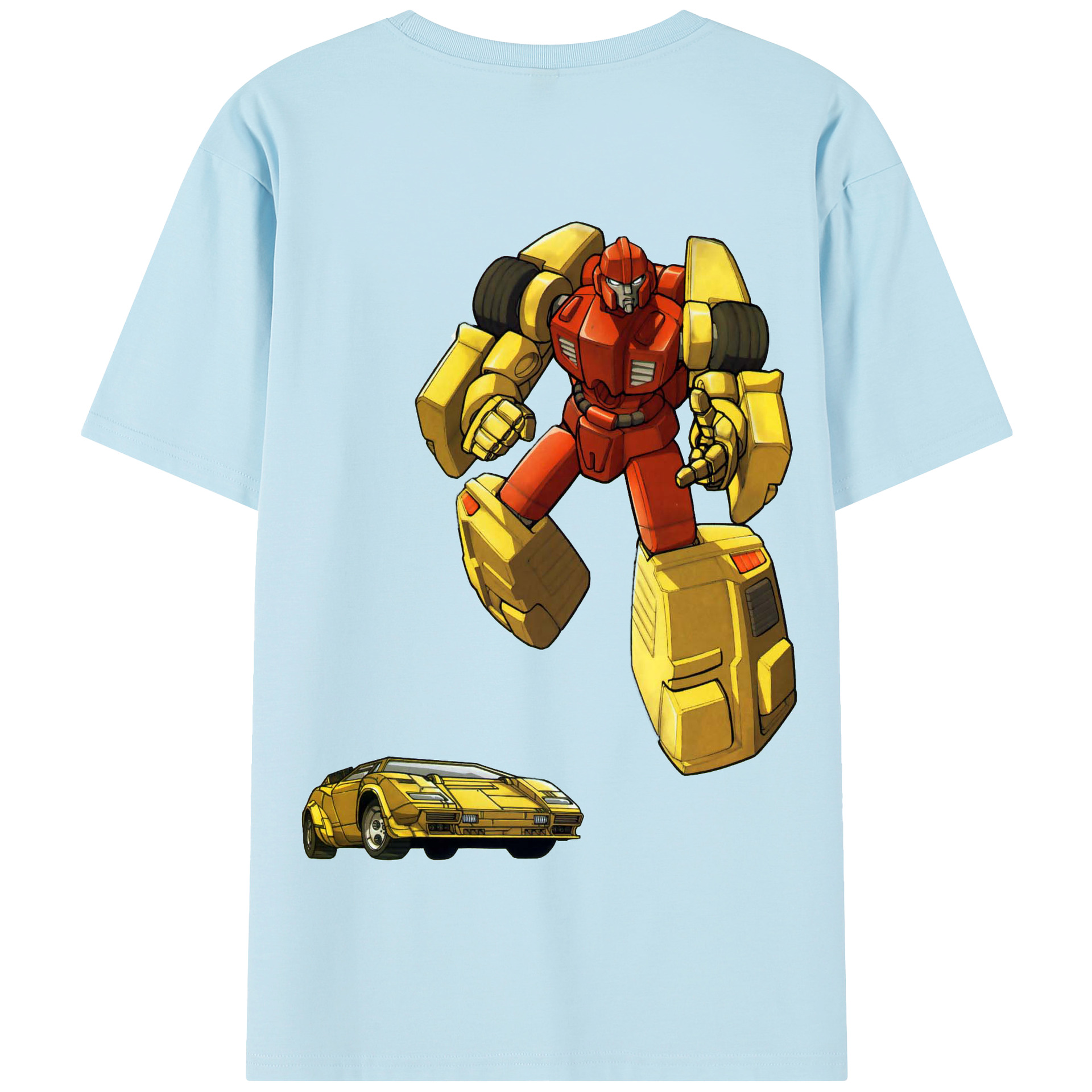 （画像用）  綿100％半袖Tシャツ（背面プリント）